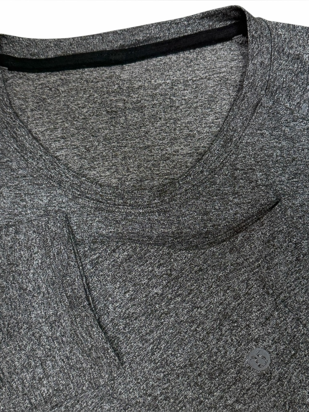 Lululemon Shirt Mens XL Grey License to Train Long Sleeve Drysense Athletic Gym